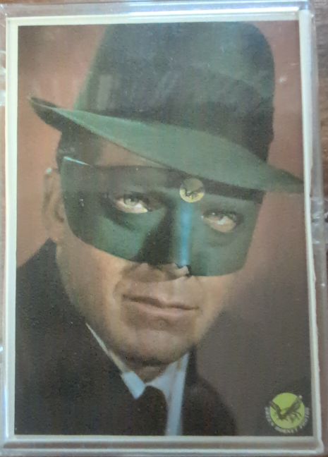 1966 Donruss Green Hornet #1 The Fantastic Crime Fighter — front
