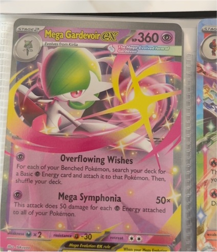 Pokemon Mega Gardevoir EX #042/063 — front