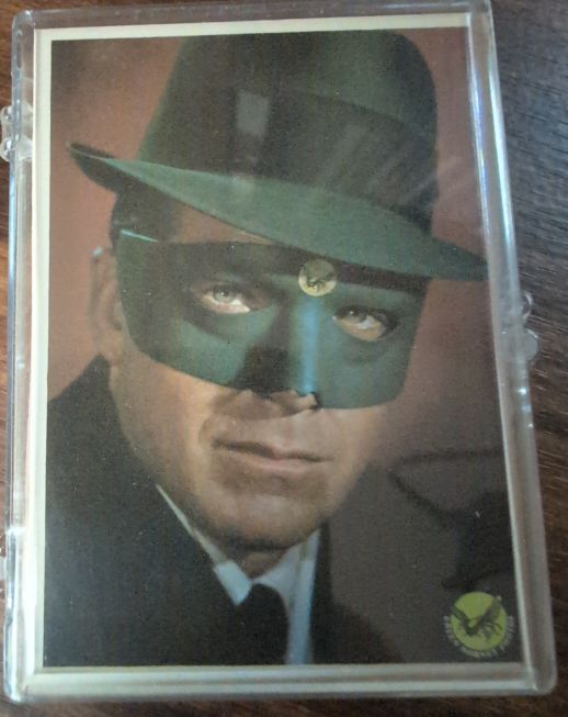 1966 Donruss Green Hornet #1 The Fantastic Crime Fighter — front