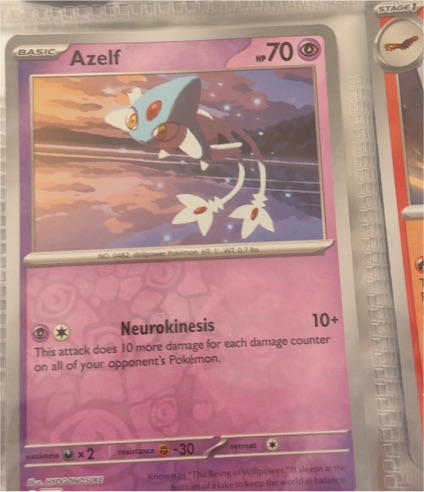 2024 Pokémon Surging Sparks #080 Azelf — front