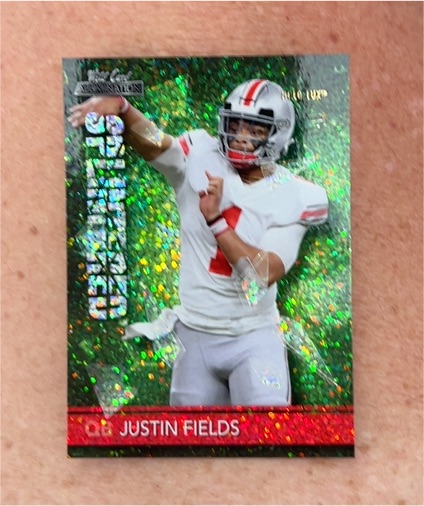 2021 Wild Card Alumination #SP-3 Justin Fields — front