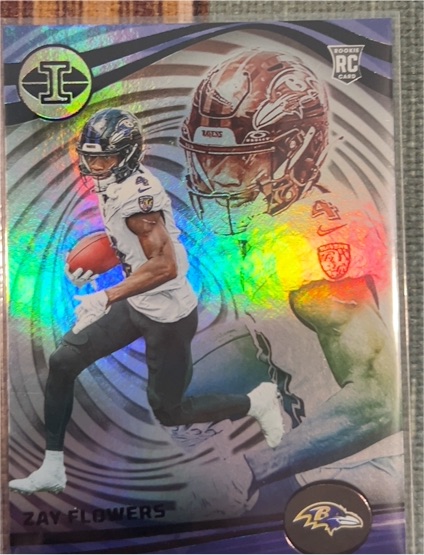 2023 Panini Illusions #10 Zay Flowers — front