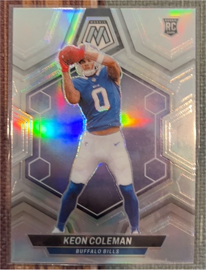 2024 Panini Mosaic #333 Keon Coleman — front
