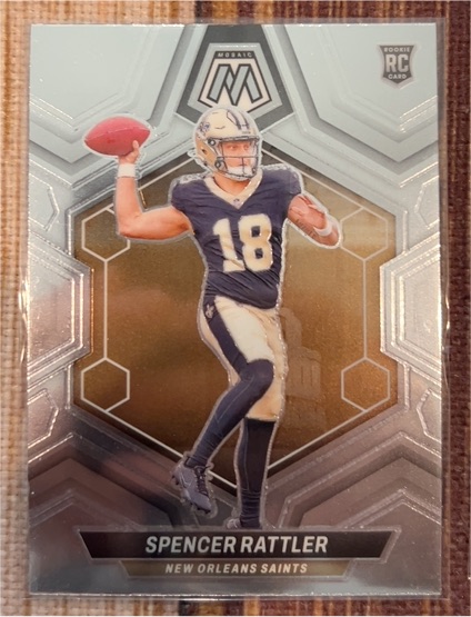 2024 Panini Mosaic #393 Spencer Rattler — front