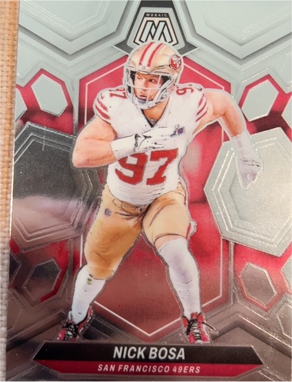 2024 Panini Mosaic #195 Nick Bosa — front