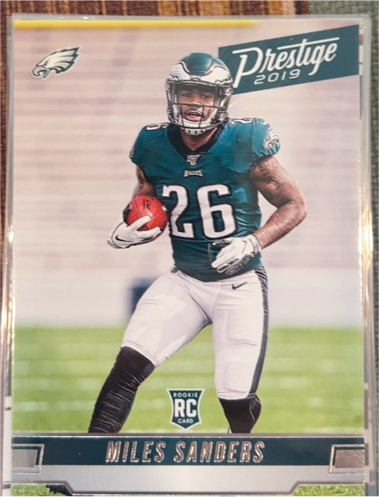 2019 Panini Prestige #258 Miles Sanders — front