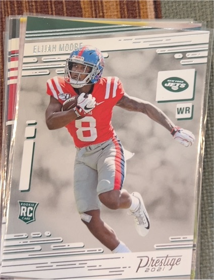2021 Panini Prestige #221 Elijah Moore — front