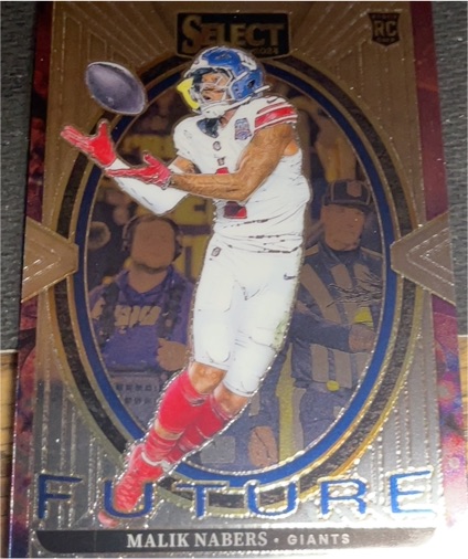 2024 Panini Select #2 Malik Nabers Select Future — front