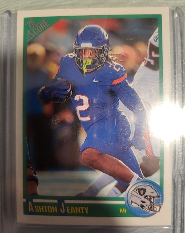 2025 Panini Score #1 Ashton Jeanty — front