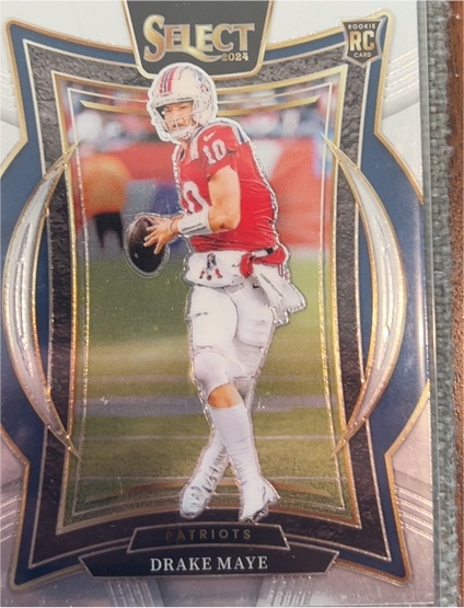 2024 Panini Select #27 Drake Maye — front