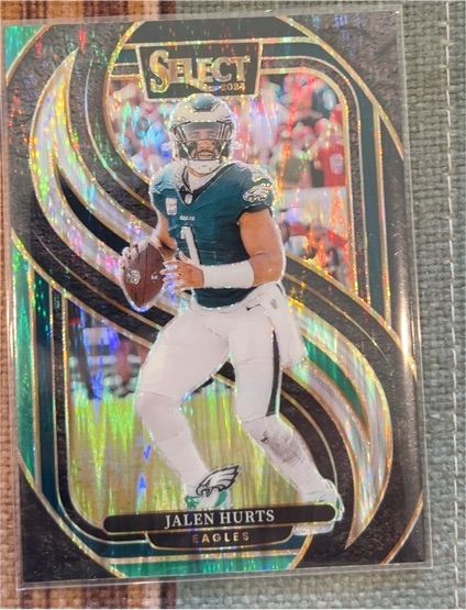 2024 Panini Select #165 Jalen Hurts — front