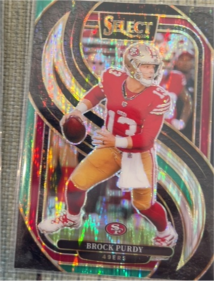 2024 Panini Select Premier Level #124 Brock Purdy — front