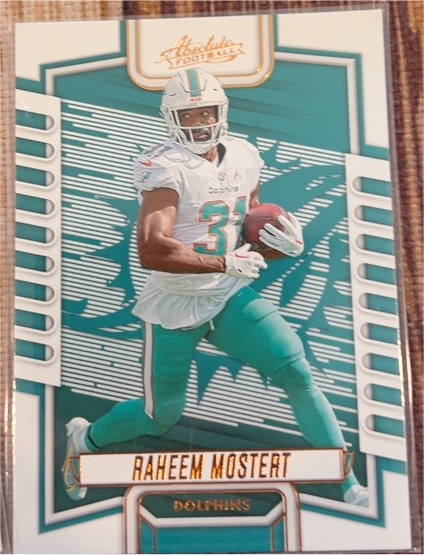 2023 Panini Absolute #40 Raheem Mostert — front