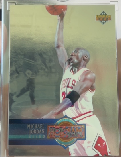 1993-94 Upper Deck Holojam #H4 Michael Jordan — front