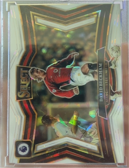 2024-25 Panini Select Premier League Field Level David Beckham — front