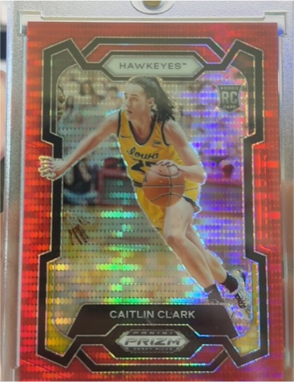 2024 Panini Prizm Draft Picks #57 Caitlin Clark — front