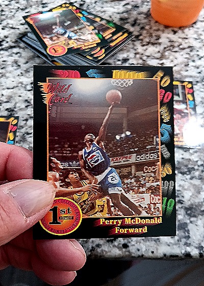 1992 Wild Card Collegiate #111 Perry McDonald — front