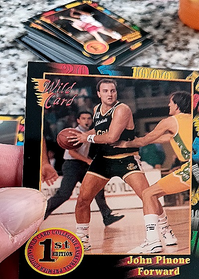 1992 Wild Card 1st Edition #60 John Pinone Forward — front