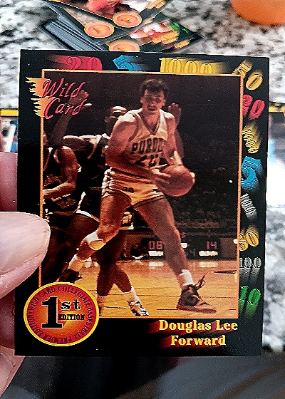 1991-92 Wild Card #71 Douglas Lee — front