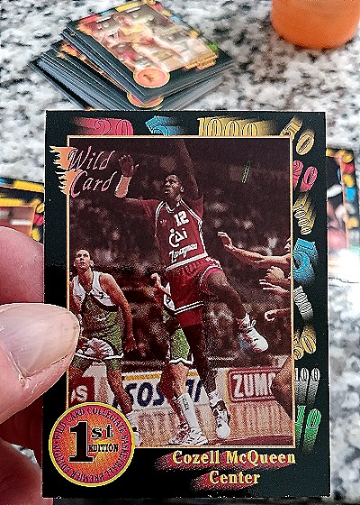 1991 Wild Card #11 Cozell McQueen — front