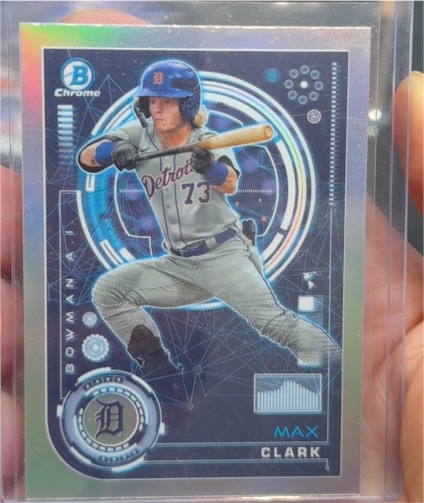 2024 Bowman #BAI-11 Max Clark Bowman A.I. — front