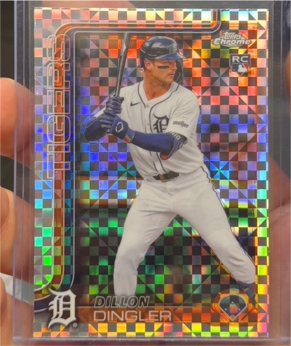 2025 Topps Chrome #274 Dillon Dingler — front