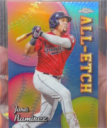 2024 Topps Chrome All-Etch #CAE-17 Jose Ramirez — front