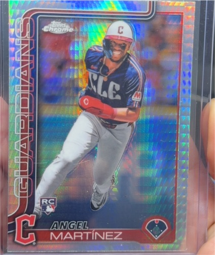 2025 Topps Chrome #155 Angel Martinez — front
