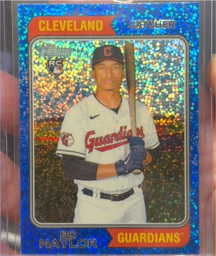 2023 Topps Heritage #172 Bo Naylor — front