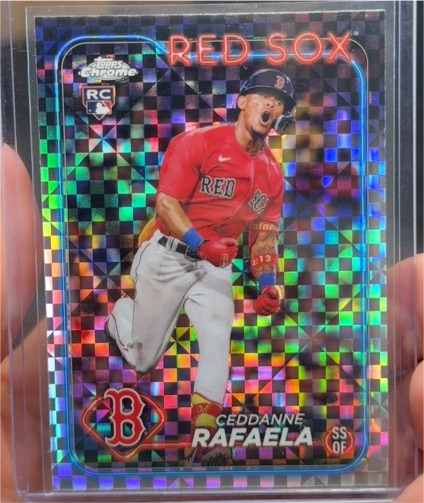 2024 Topps Chrome #118 Ceddanne Rafaela — front