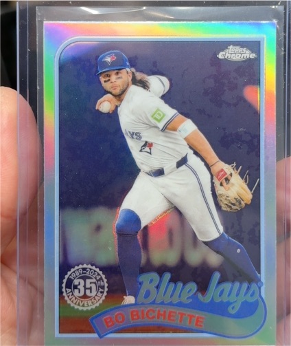 2024 Topps Chrome Update 1989 #89CU-13 Bo Bichette — front