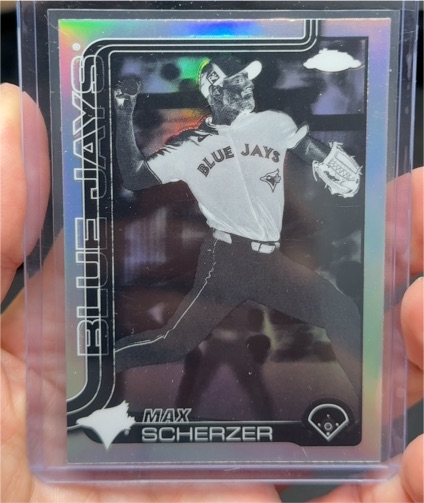 2025 Topps Chrome #260 Max Scherzer — front