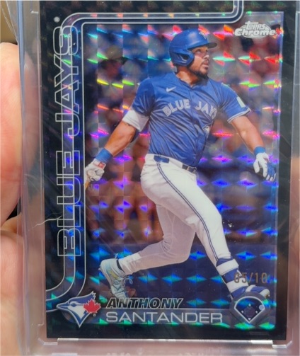 2025 Topps Chrome #60 Anthony Santander — front