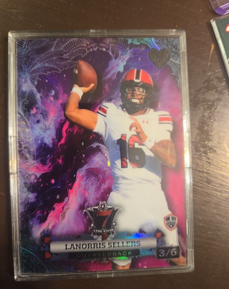 2024 Wild Card 7 Card Studs #3/6 Lanorris Sellers — front