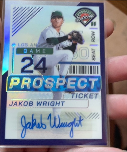 2024 Panini Prospect Edition #135 Jakob Wright — front