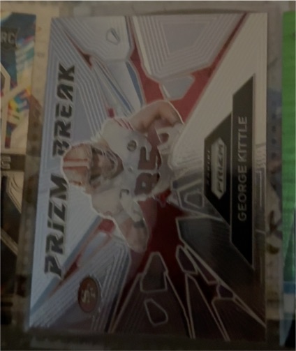 2024 Panini Prizm Prizm Break George Kittle — front