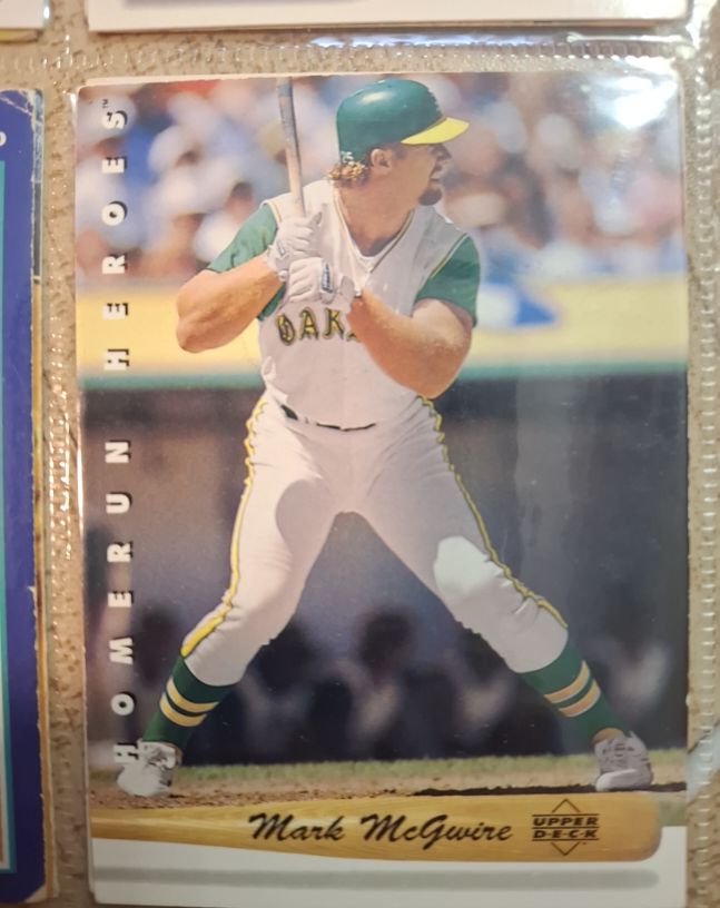1992 Upper Deck Home Run Heroes #HR2 Mark McGwire — front