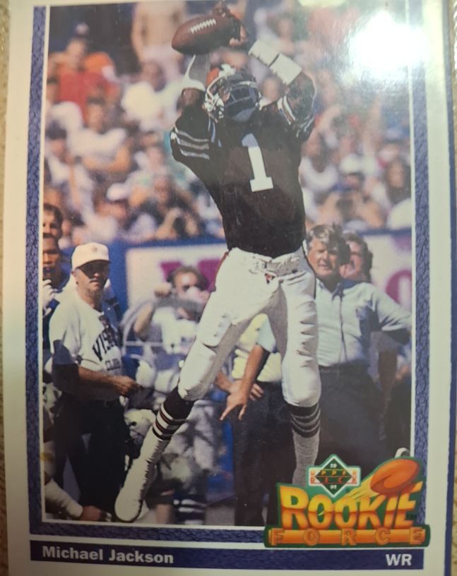 1991 Upper Deck #610 Michael Jackson — front