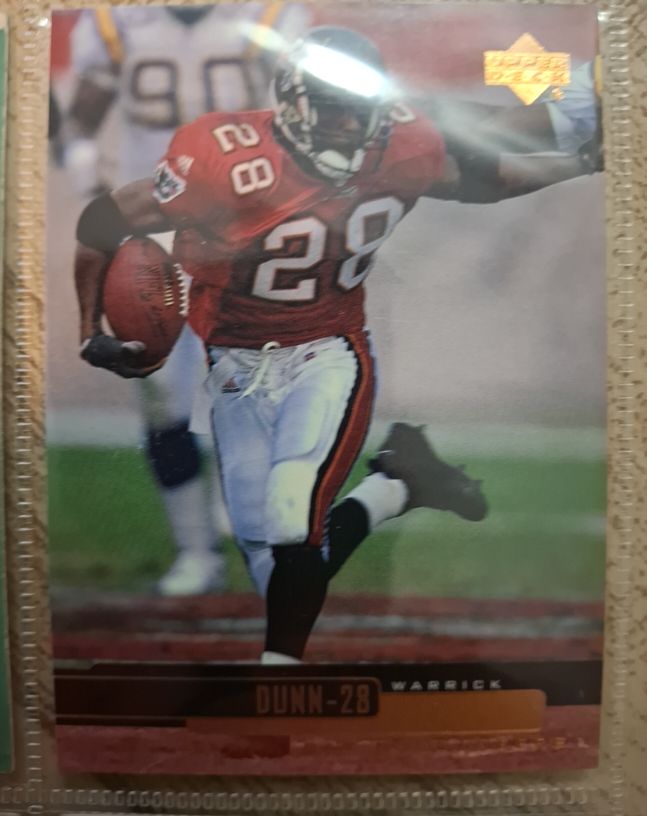 1999 Upper Deck #205 Warrick Dunn — front