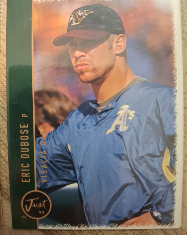 1999 Just #17 Eric Dubose Visalia Oaks — front