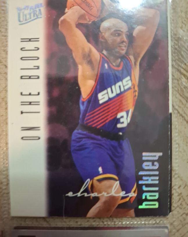 1996-97 Fleer Ultra #125 Charles Barkley On The Block Phoenix Suns — front