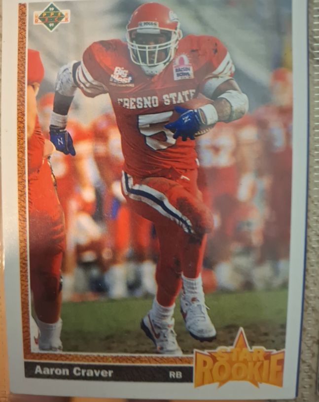 1991 Upper Deck #19 Aaron Craver — front