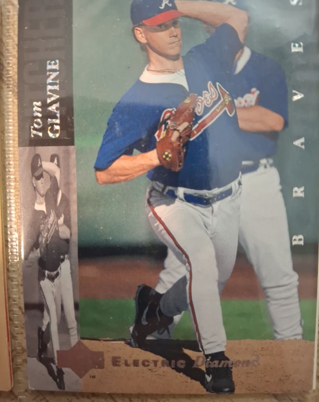 1994 Upper Deck #144 Tom Glavine Electric Diamond — front
