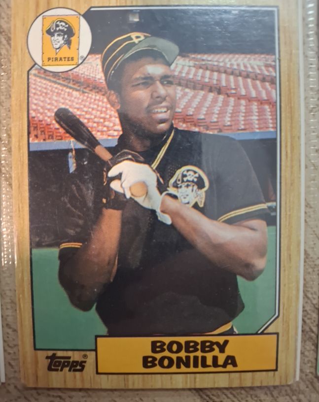 1987 Topps #184 Bobby Bonilla — front
