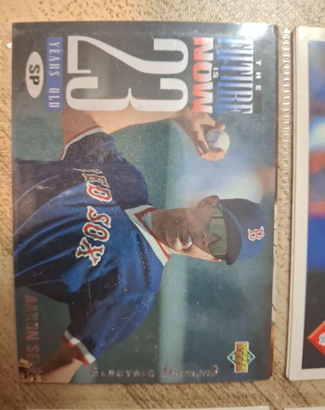 1994 Upper Deck #45 Aaron Sele The Future is Now — front