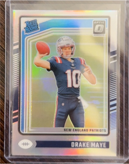 2024 Panini Donruss Optic #229 Drake Maye — front