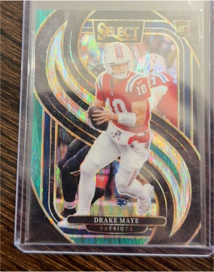 2024 Panini Select Premier Level #113 Drake Maye — front