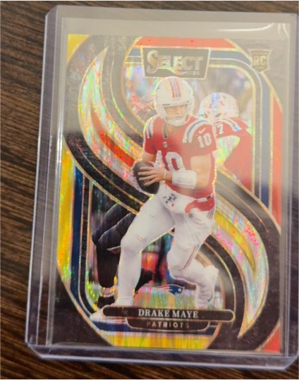 2024 Panini Select Premier Level #113 Drake Maye — front