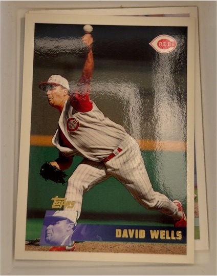 1996 Topps #311 David Wells — front