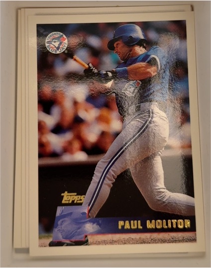 1992 Topps #528 Paul Molitor — front